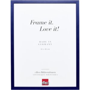Effect Dřevěný rám profil top modrý...