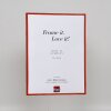 Umělecký efekt Puzzle Frame Akrylové sklo Červená 35x99 cm pro zavěšení na zeď
