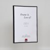 Rámeček na puzzle s uměleckým efektem z akrylového skla černý 50 x 67 cm pro prezentaci puzzle