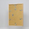 Efektní dřevěný rám profil 35 dub 9x13 cm normální sklo + distanční rámeček