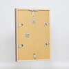 Efektní dřevěný rám profil 35 hnědý 10,5x14,8 cm normální sklo + distanční rámeček