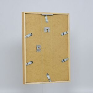 Efektní dřevěný rám profil 35 dub 10,5x14,8 cm normální sklo + distanční rámeček