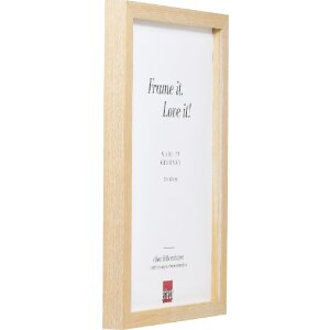 effect Dřevěný rám profil 54 kalková ořechová 9x13 cm