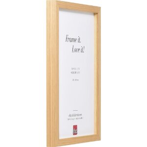 effect Dřevěný obrazový rám Profil 54 Ořech 45x60 cm s čirým sklem
