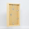 Efektní dřevěný obrazový rám profil 55 přírodní 10,5x14,8 cm normální sklo + distanční lišta