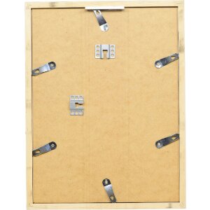 Effect Dřevěný rámeček profil 58 stříbrný s oddělovací lištou