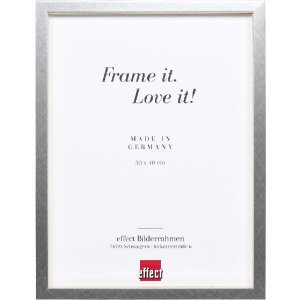 Rama foto din lemn Profil 58 argint, 50x60 cm, sticlă...