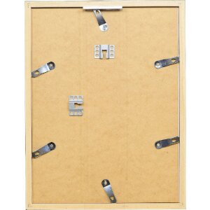 Effect Dřevěný rám profil 58 černý 70x70 cm s sklem a oddělovací lištou