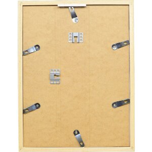 Effect Rám profil 58 světle hnědý 70x70 cm s průhledným sklem a oddělovací lištou