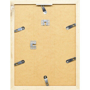 effect Závěsné zrcadlo s dřevěným profilováním 18x27 cm