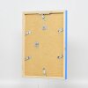 Efektní nástěnné zrcadlo z dřevěného profilu top cube mirror blue 40x50 cm