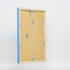 Efektní nástěnné zrcadlo z dřevěného profilu top cube mirror blue 40x50 cm