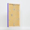 Zrcadlo na zeď s efektem dřevěného profilu top cube mirror purple 40x50 cm