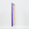 Zrcadlo na zeď s efektem dřevěného profilu top cube mirror purple 40x50 cm