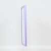 Zrcadlo na stěnu s efektem dřevěného profilu top cube mirror lila 40x50 cm