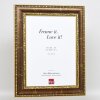 Efekt Barokní obrazový rám profil 31 hnědý 7x10 cm akrylové sklo muzejní kvality