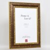 Efekt Barokní obrazový rám profil 31 hnědý 7x10 cm akrylové sklo muzejní kvality