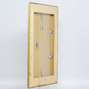 Efekt Barokní obrazový rám profil 31 stříbro 30,5x91,5 cm akrylové sklo muzejní kvality