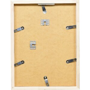 Effect Dřevěný fotografický rám Profil 54 Jasan 18x24 cm s muzejním akrylovým sklem