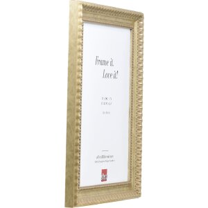 Effect Profil 56 dřevěný barokní rámeček 10x15 cm antik stříbrný s muzejním sklem acryl