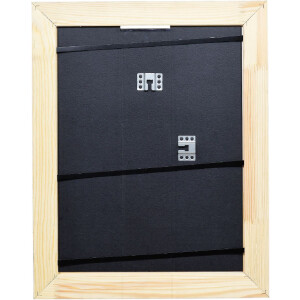 Effect Profil 56 dřevěný rámeček 25x50 cm bílý s muzejním sklem akrylovým