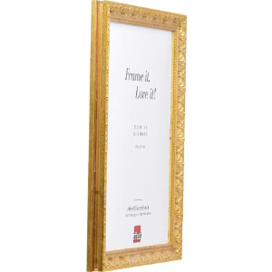 Effect Dřevěný rámeček barokní styl zlatý 14,8x21 cm