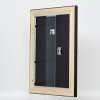 Efektní dřevěný rám profil 95 černý 7x10 cm akrylové sklo muzejní kvality