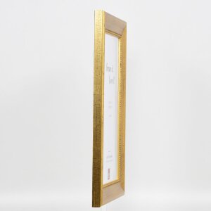 Efektní dřevěný rám profil 95 zlatý 25x35 cm akrylové sklo muzejní kvality