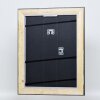 Efektní dřevěný rám profil 95 černý 10,5x14,8 cm akrylové sklo muzejní kvality