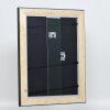 Efektní dřevěný rám profil 95 černý 61x91,5 cm akrylové sklo muzejní kvality