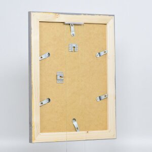 Efektní dřevěný obrazový rám 2240 šedý 10x10 cm akrylové sklo muzejní kvality