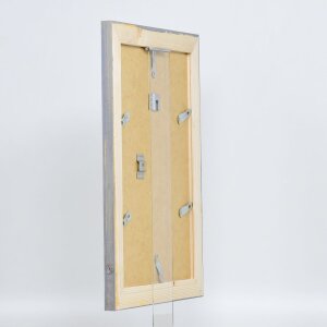 Efektní dřevěný obrazový rám 2240 šedý 10x10 cm akrylové sklo muzejní kvality