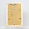 Efektní dřevěný obrazový rám 2240 bílý 13x13 cm akrylové sklo muzejní kvality