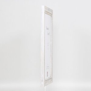 Efektní dřevěný obrazový rám 2240 bílý 59,4x84,1 cm akrylové sklo muzejní kvality