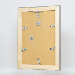 Efektní dřevěný obrazový rám 2240 šedý 59,4x84,1 cm akrylové sklo muzejní kvality