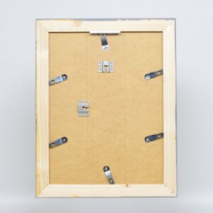 Efektní dřevěný obrazový rám 2240 šedý 59,4x84,1 cm akrylové sklo muzejní kvality