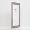 Efektní dřevěný obrazový rám 2240 šedý 59,4x84,1 cm akrylové sklo muzejní kvality