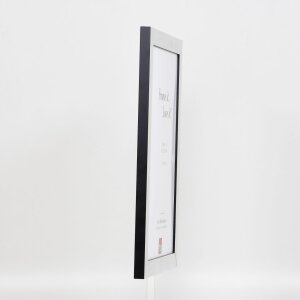 Efektní obrazový rám 2310 stříbrný vysoký lesk 25x80 cm akrylové sklo muzejní kvality