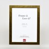 Efektní obrazový rám 2310 antique gold 30x30 cm akrylové sklo muzejní kvality