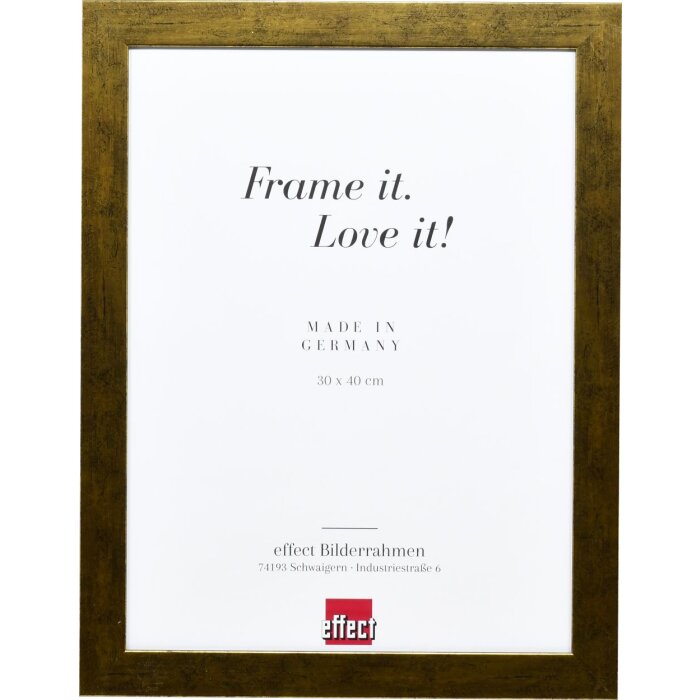 Efektní obrazový rám 2310 antique gold 40x40 cm akrylové sklo muzejní kvality