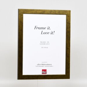 Efektní obrazový rám 2310 antique gold 40x40 cm akrylové sklo muzejní kvality