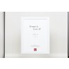 Efektní obrazový rám 2310 bílý 59,4x84,1 cm akrylové sklo muzejní kvality