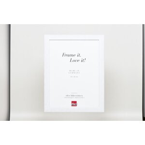 Efektní obrazový rám 2310 bílý 62x93 cm akrylové sklo muzejní kvality