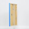 Efektní dřevěný rám Top Cube 9x13 cm modré akrylové sklo muzejní kvality