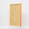 Efektní dřevěný rám Top Cube 13x18 cm oranžové akrylové sklo muzejní kvality