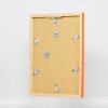 Efektní dřevěný rám Top Cube 30x30 cm oranžové akrylové sklo muzejní kvality