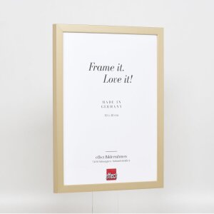Efektní dřevěný rám Top Cube 59,4x84,1 cm zlaté akrylové sklo muzejní kvality