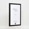 Efektní dřevěný rám Top Cube 59,4x84,1 cm černé akrylové sklo muzejní kvality