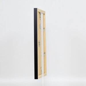Efektní dřevěný rám Top N černý 13x13 cm akrylové sklo muzejní kvality