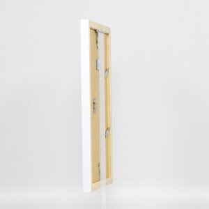 Efektní dřevěný rám Top N bílý 35x100 cm akrylové sklo muzejní kvality
